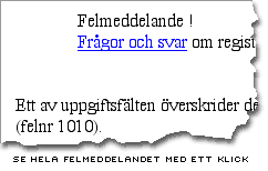 error